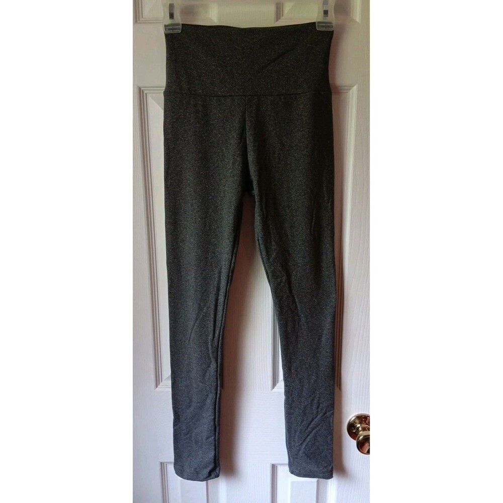 Womens Yoga Stretch Leggings, XS, Gray.